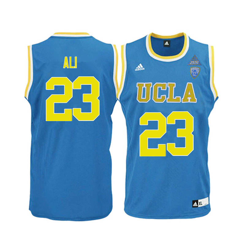 Men UCLA Bruins #23 Prince Ali College Basketball Jerseys-Blue